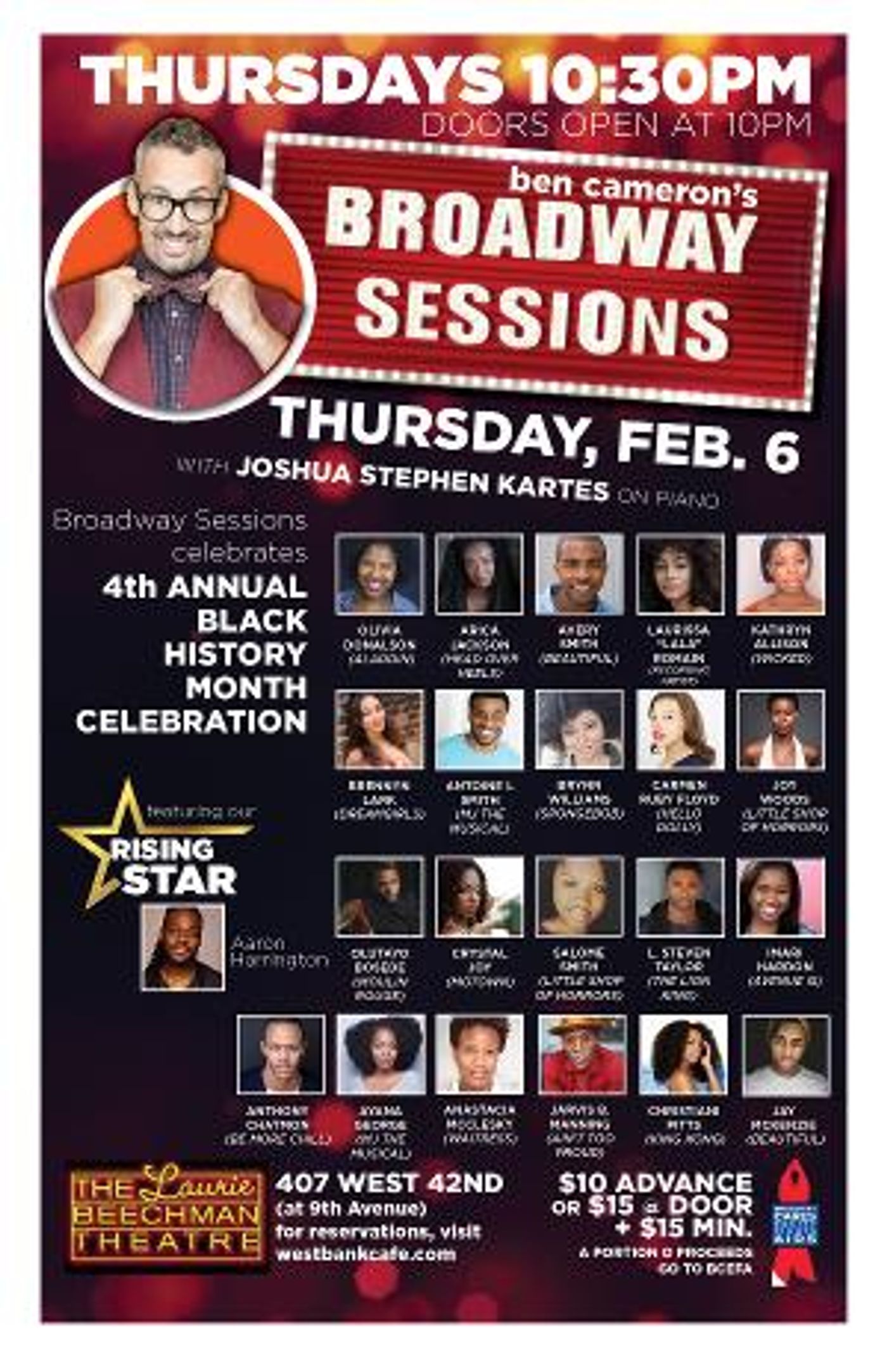 Broadway Sessions Celebrates Black History Month  Image