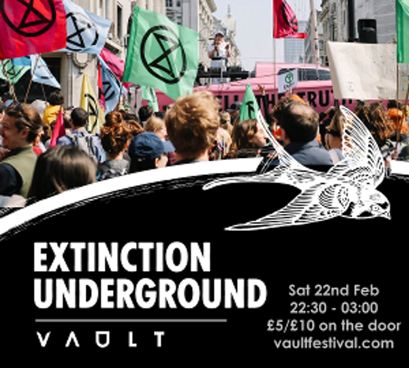 EXTINCTION UNDERGROUND Comes to VAULT Festival  Image