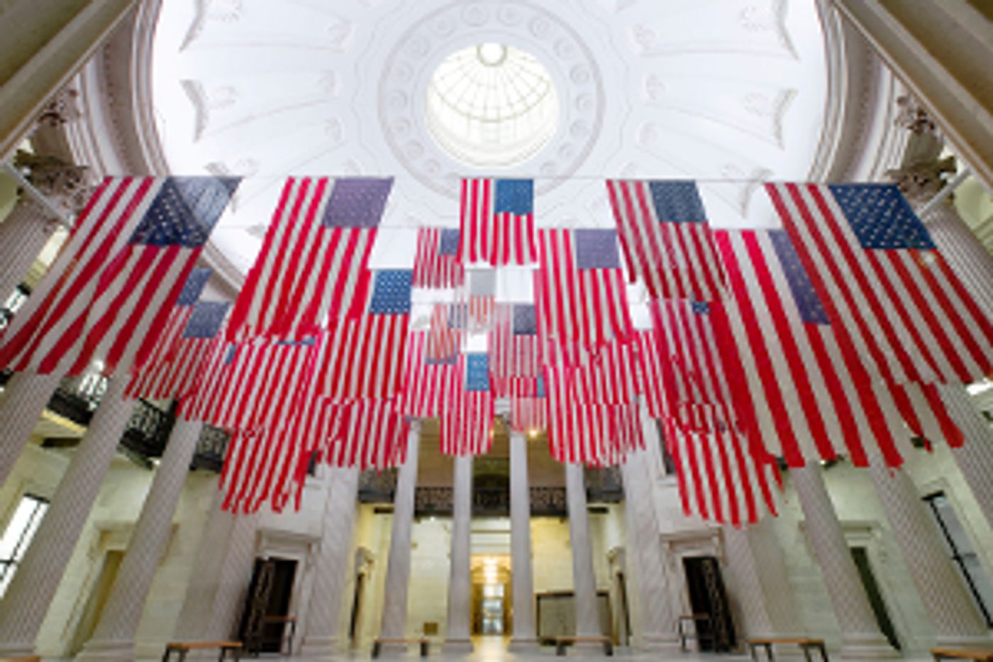 Frist Art Museum Presents FLAG EXCHANCE By Artist Mel Ziegler  Image