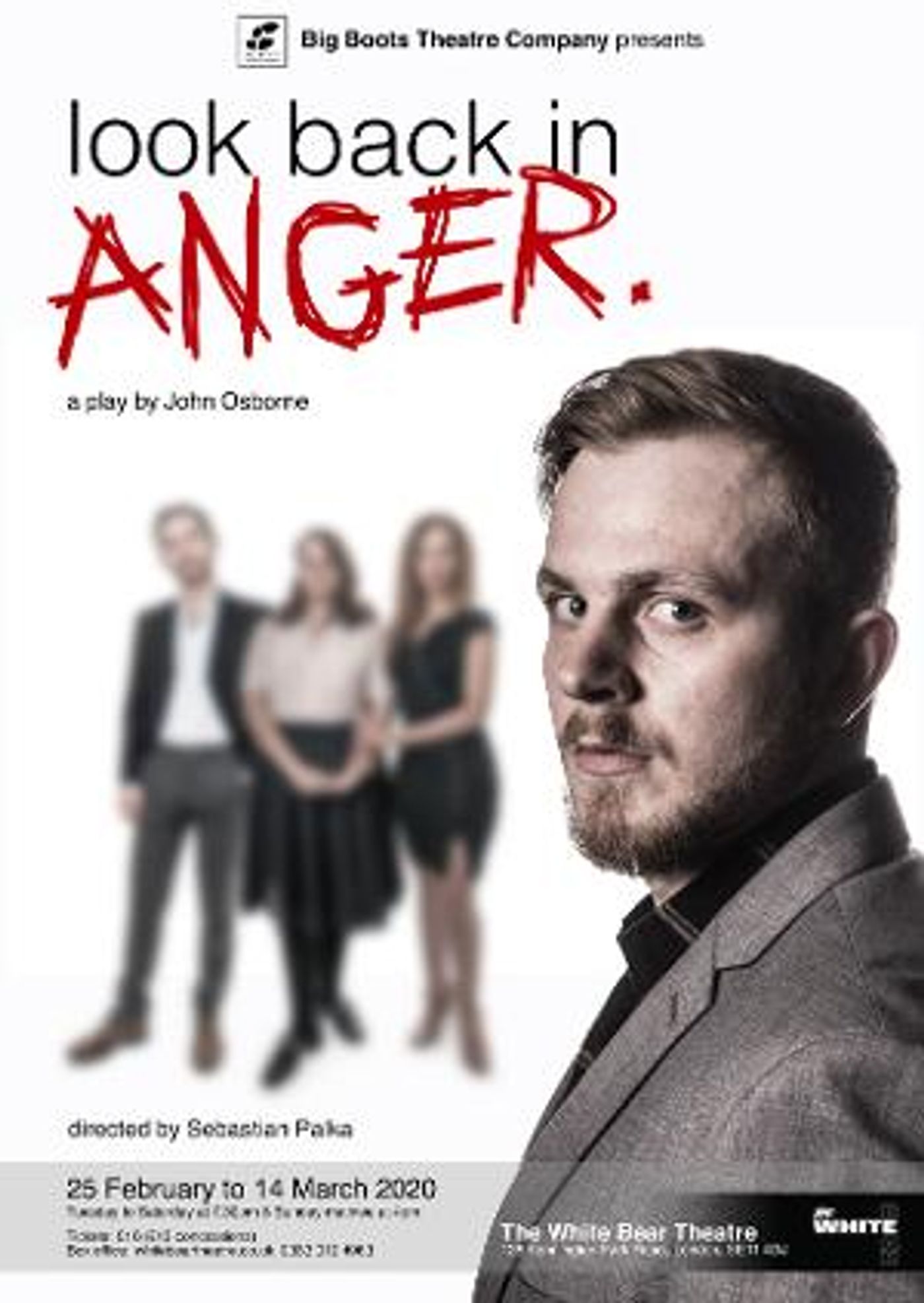 New Revival Of John Osborne's LOOK BACK IN ANGER Comes to The White Bear  Image