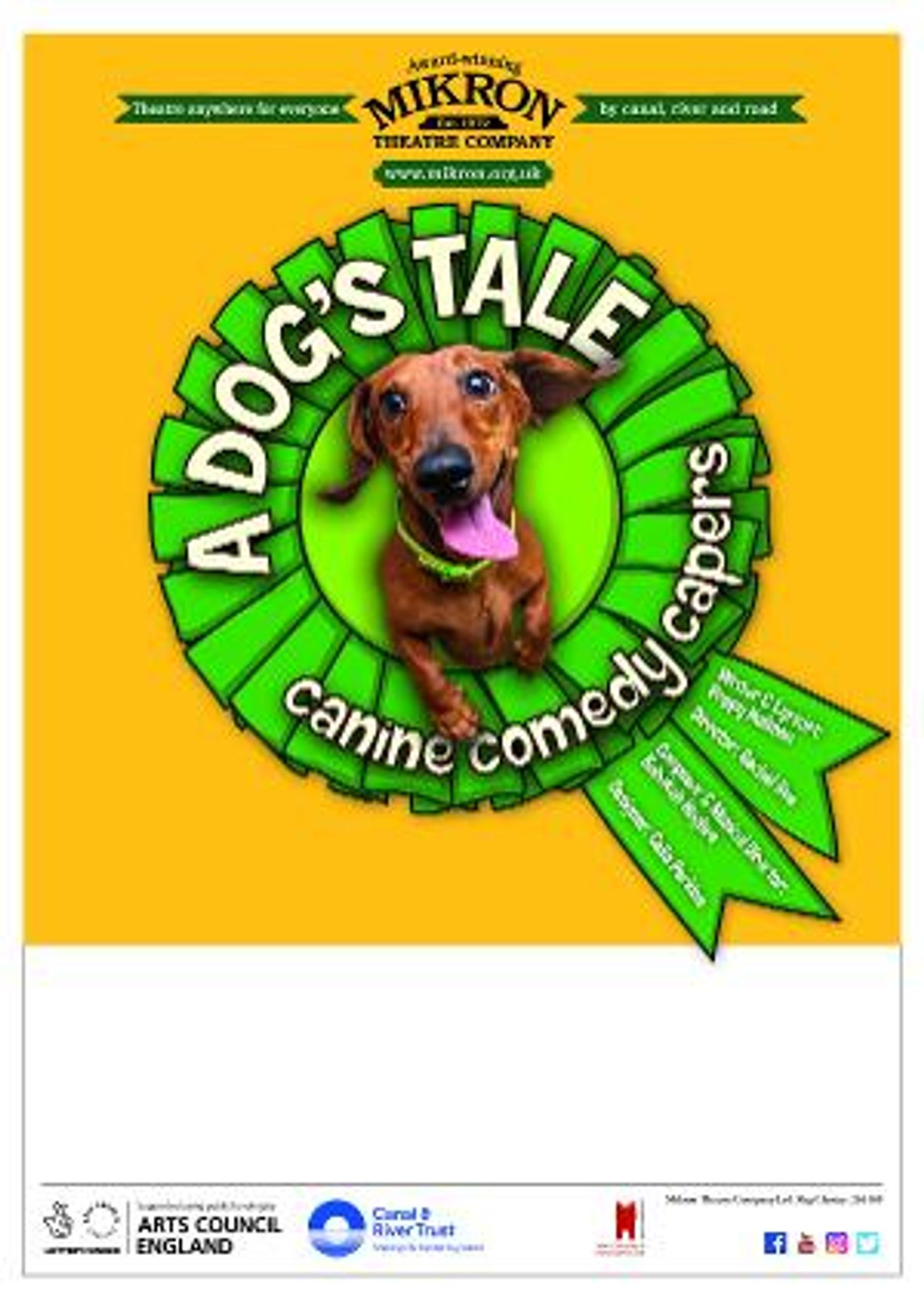 Mikron Theatre Presents A DOG'S TALE By Polly Hollman  Image