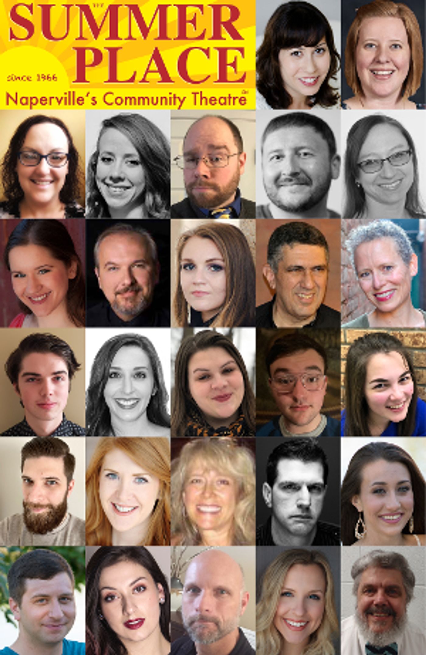 Summer Place Theatre Presents BROADWAY BACKWARDS  Image