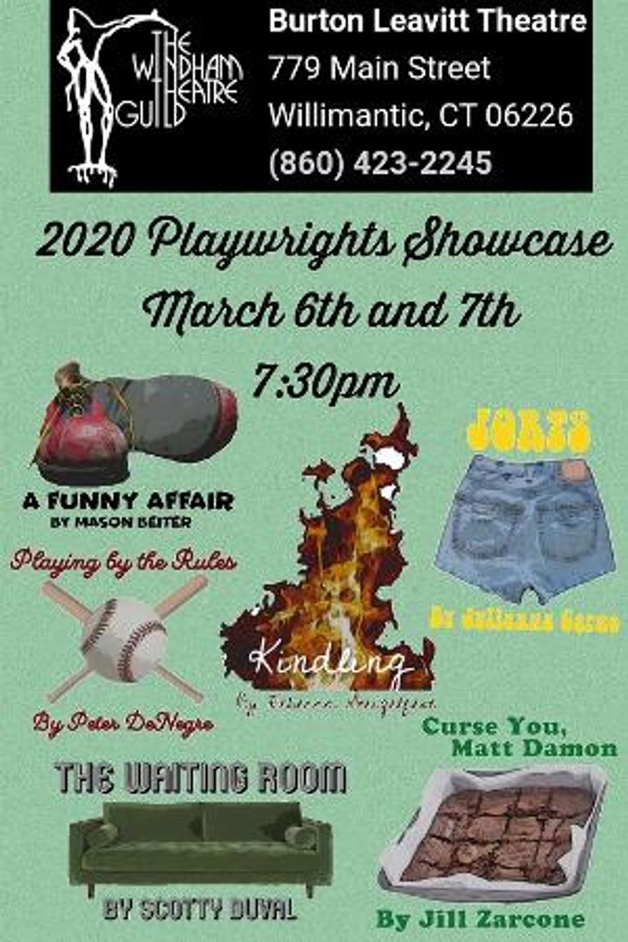 Windham Theatre Guild Presents its 2nd Annual Playwrights Showcase Image