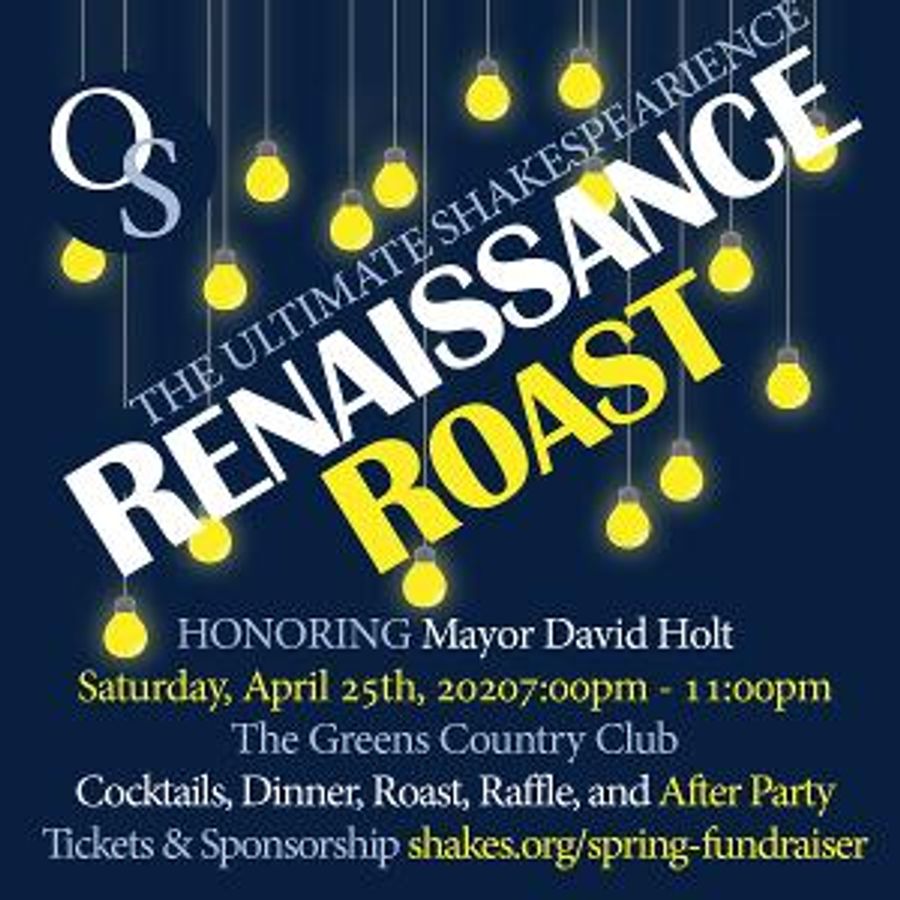Oklahoma Shakespeare Presents A RENAISSANCE ROAST Celebrating Mayor David Holt Image
