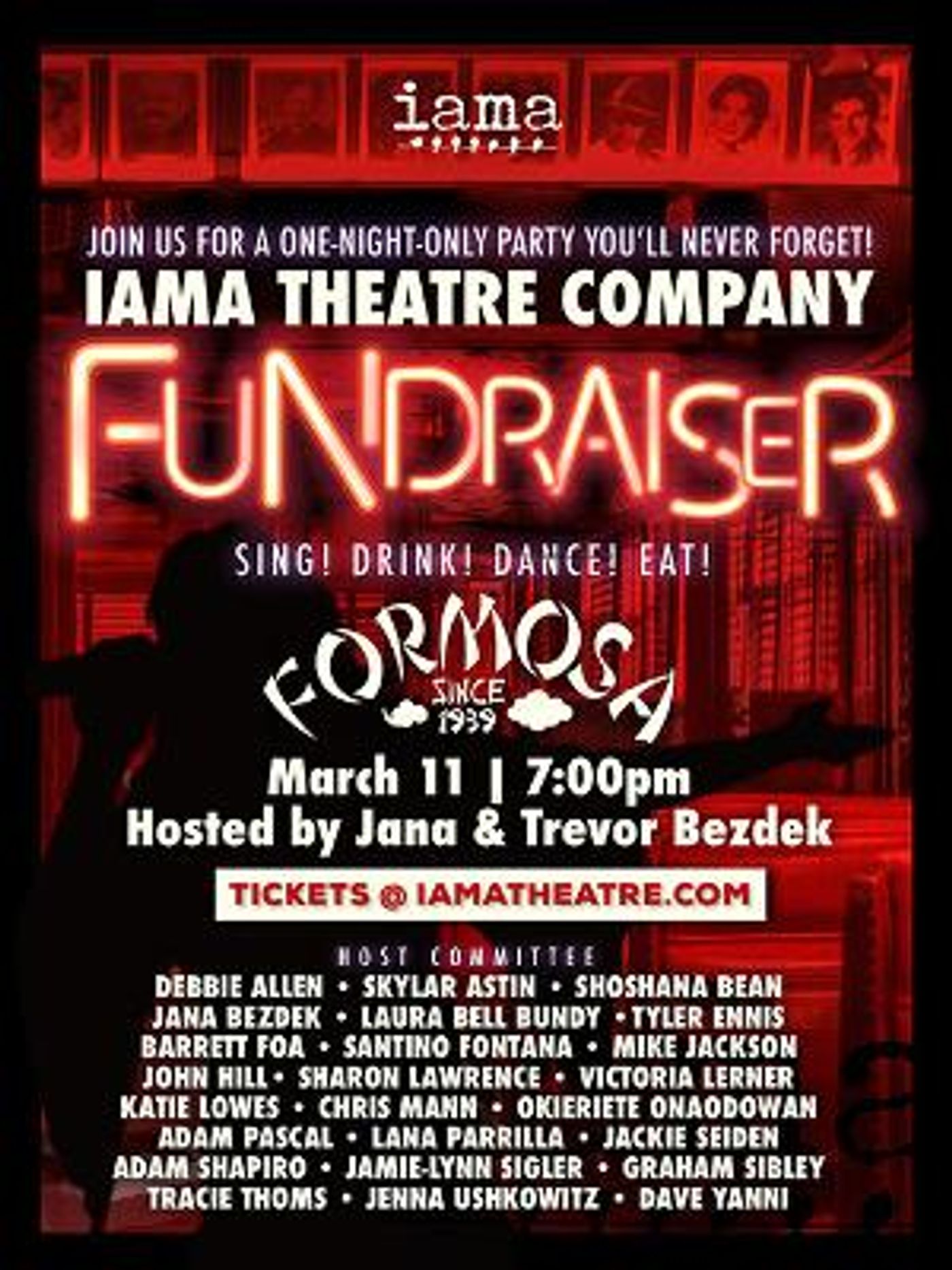 Sharon Lawrence, Katie Lowes, Okieriete Onaodowan, More Headline IAMA Fundraiser  Image