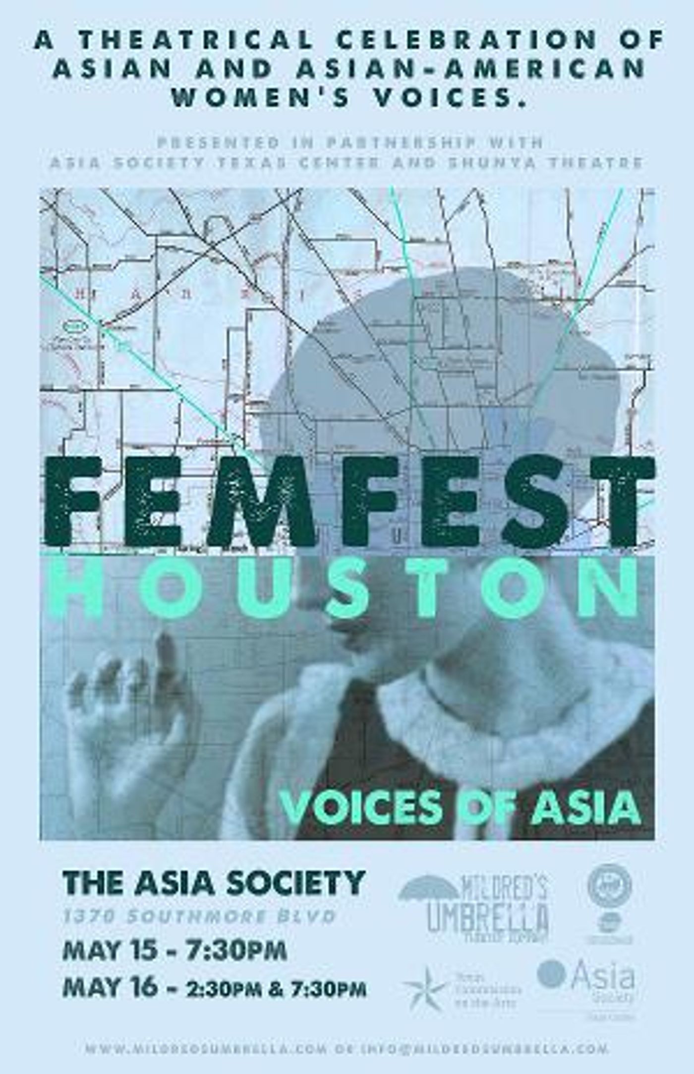 Mildred's Umbrella Theater Co And Asia Society Texas Center Present FEMFEST HOUSTON: VOICES OF ASIA  Image