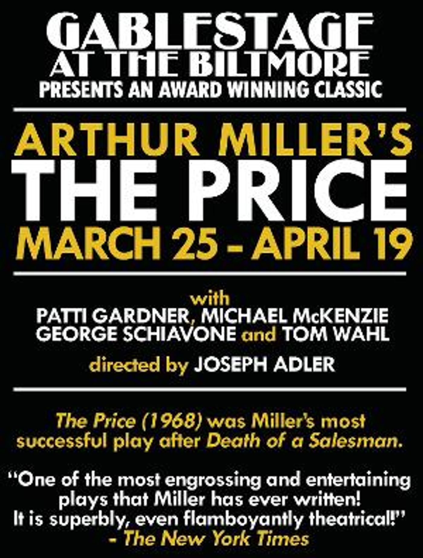 GableStage Closed Until Further Notice  Image