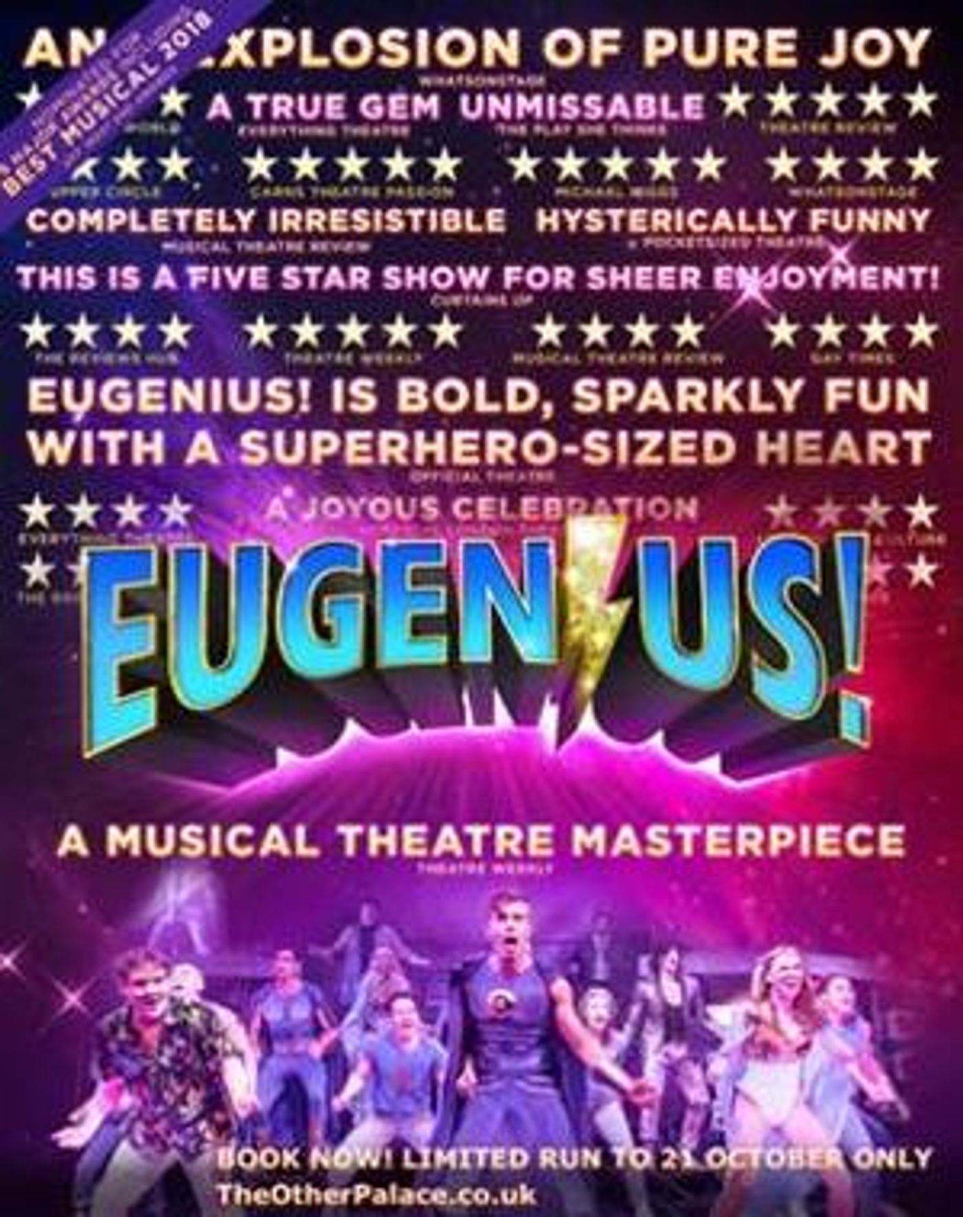 EUGENIUS! is Available Online In Aid Of Acting For Others  Image