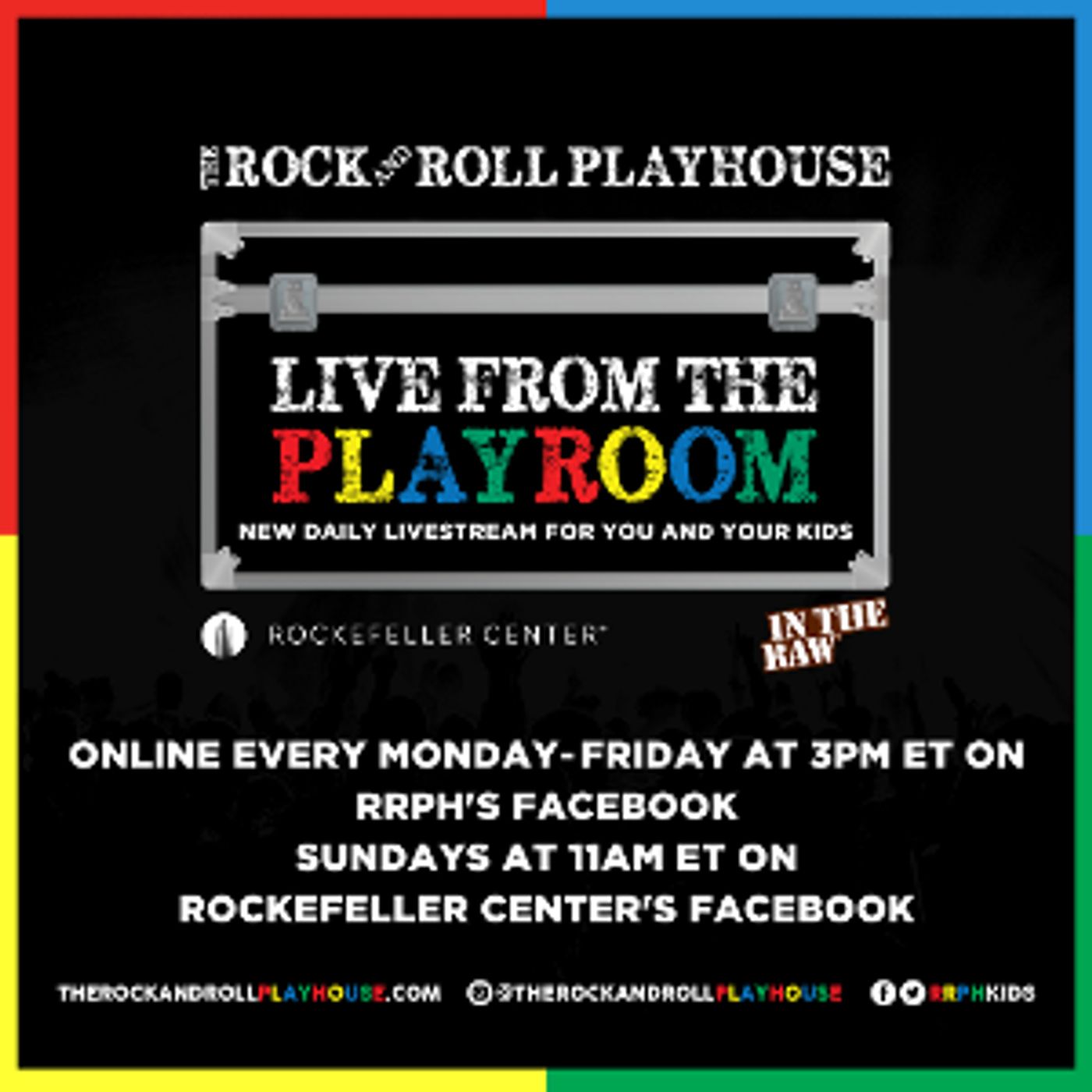 The Rock and Roll Playhouse Announces LIVE FROM THE PLAYROOM Series  Image