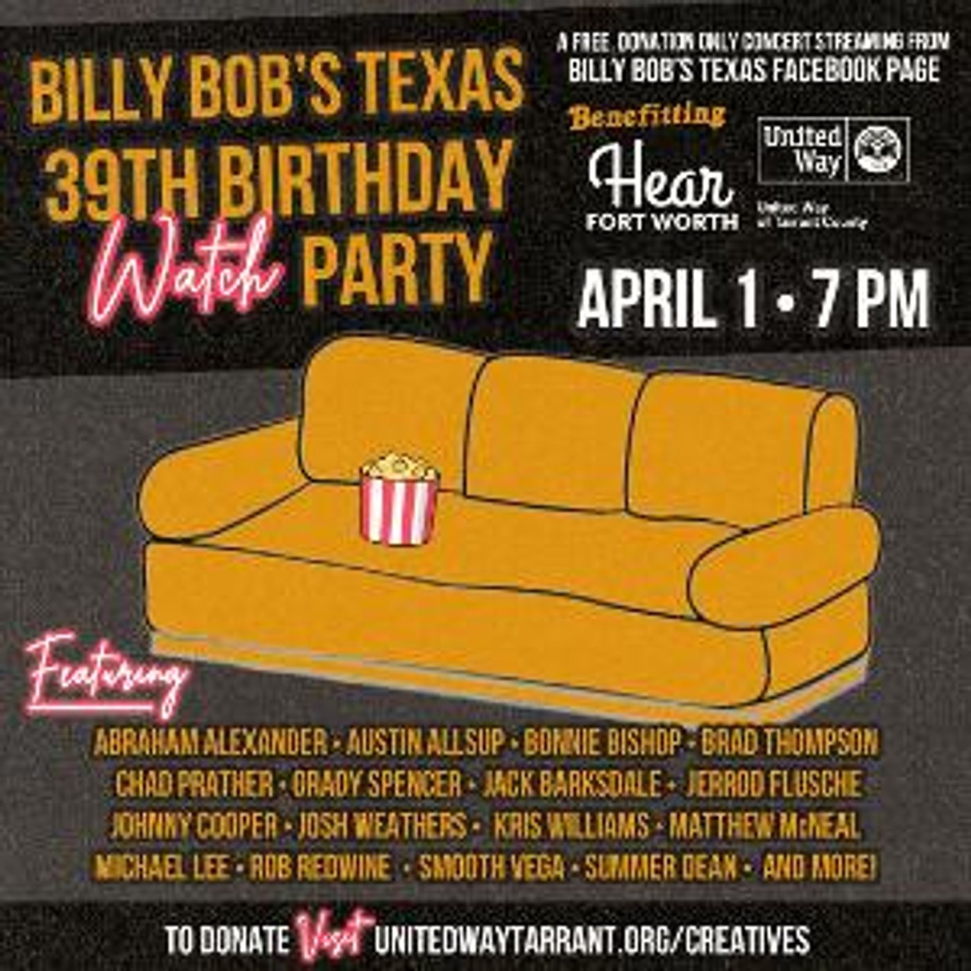 Celebrate World's Largest Honky Tonk's Birthday With Virtual Concert  Image