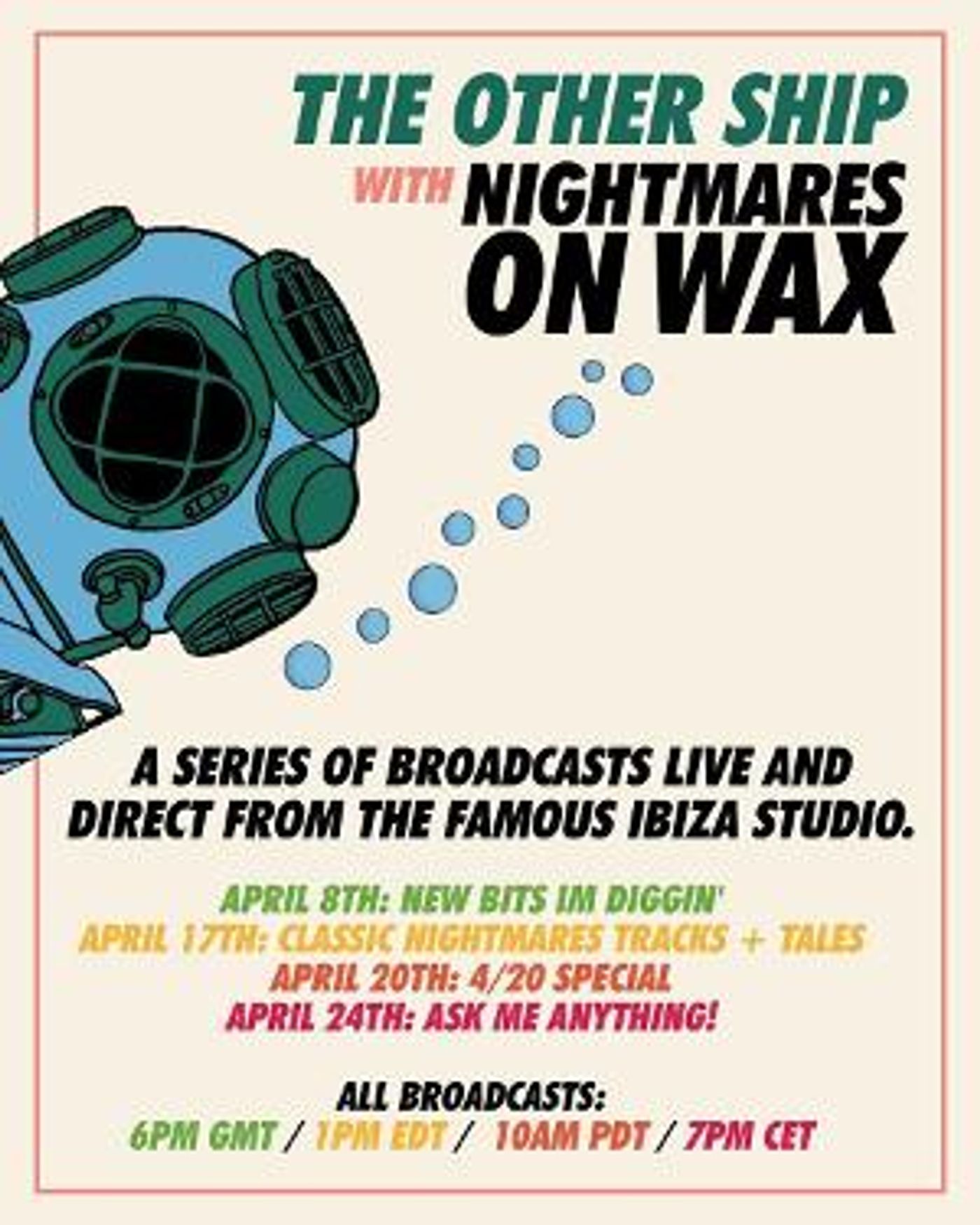 Nightmares On Wax Shares New Livestream Event Schedule  Image