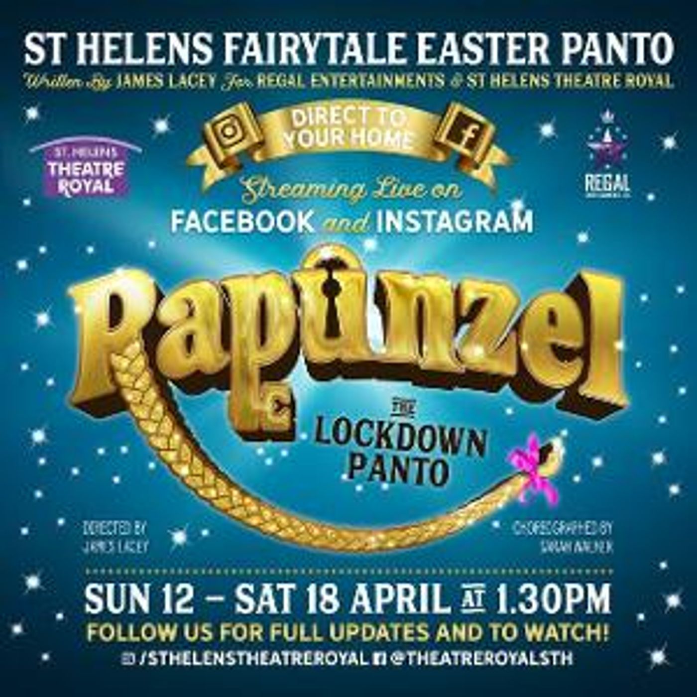 Regal Entertainments RAPUNZEL Panto Will Come Directly to Homes  Image
