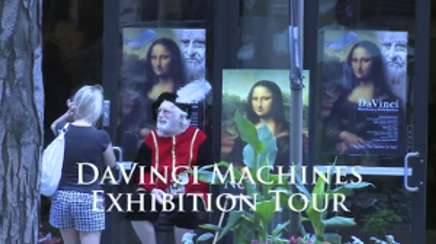 The DaVinci Machines Exhibition Tour DVD Free Online Through May  Image