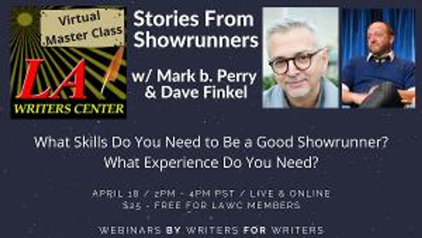L.A. Writers Center Announces Webinars BY Writers FOR Writers  Image
