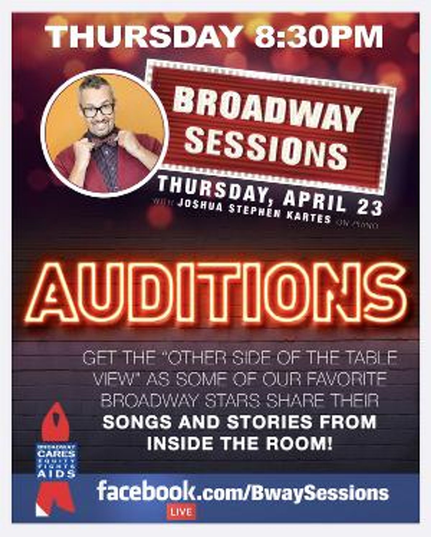 Broadway Sessions Goes Digital Tomorrow Night!  Image