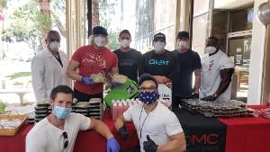 Eric the Trainer and Celebrity Clients Donate Healthy Meals To Los Angeles Hospital  Image