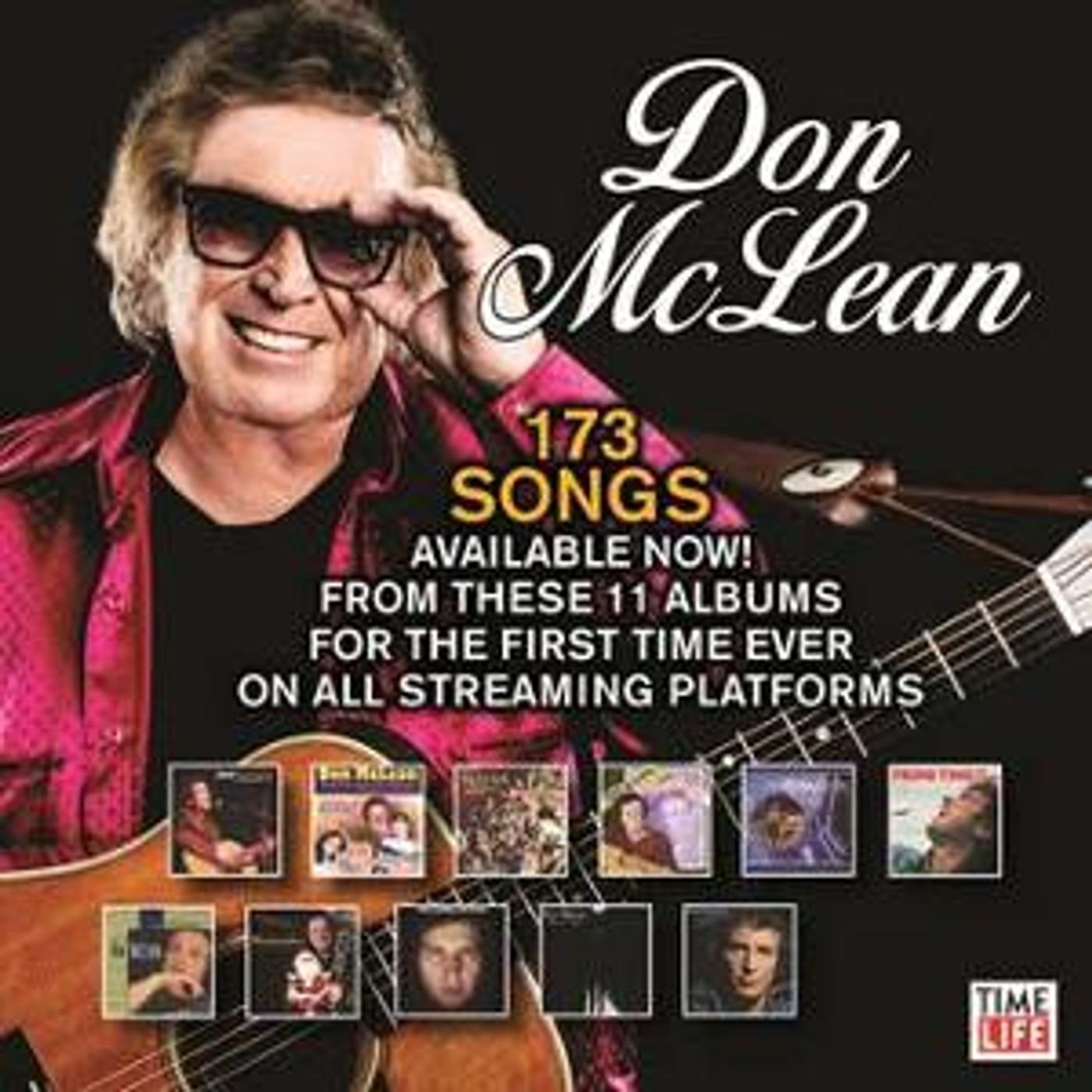 173 Songs From 11 Albums By Don McLean Now All Available Via Digital Stream  Image