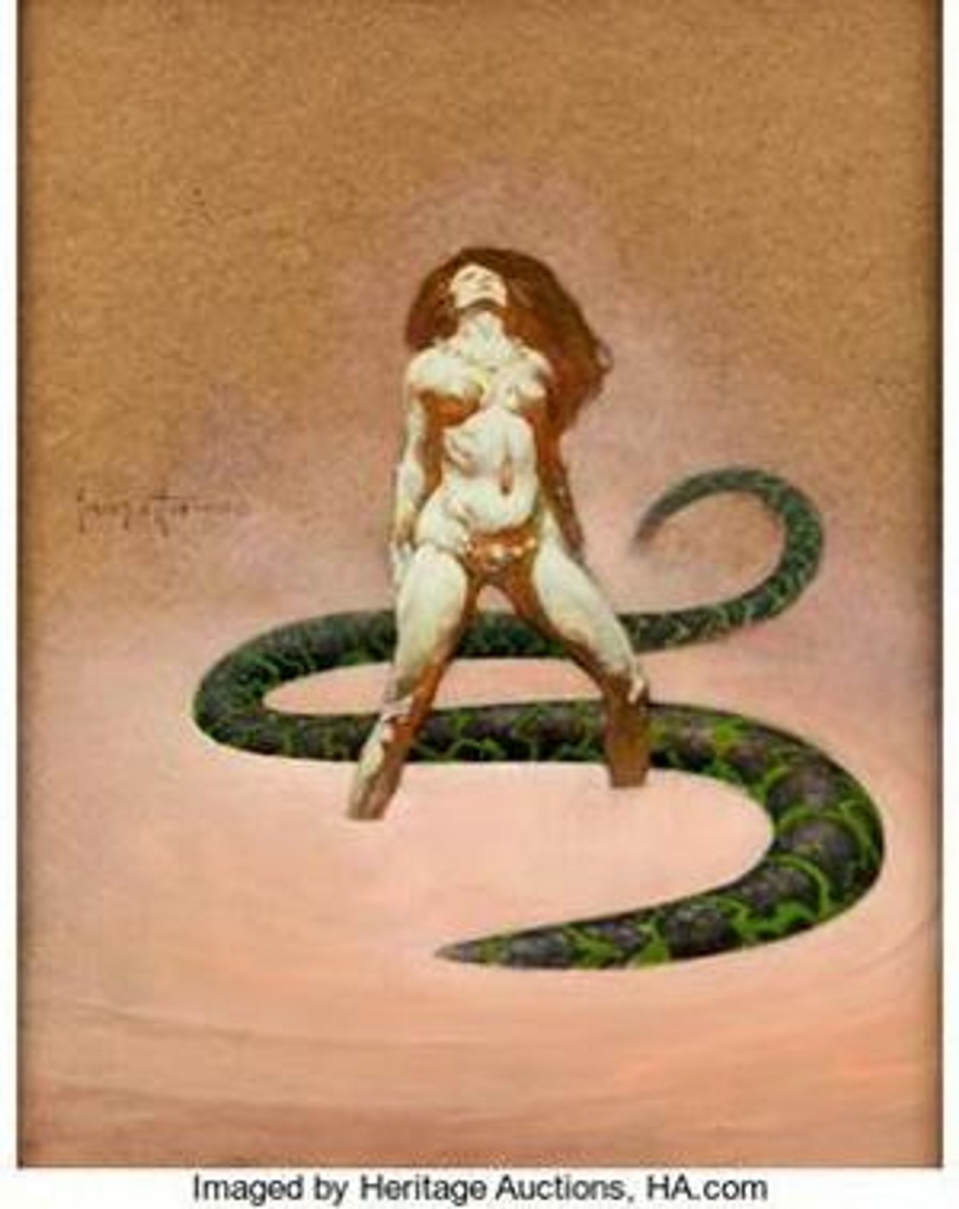 Frank Frazetta's Painting, Bernie Wrightson Original Art Boost Heritage Comics & Comic Art Auction Above $9 Million  Image