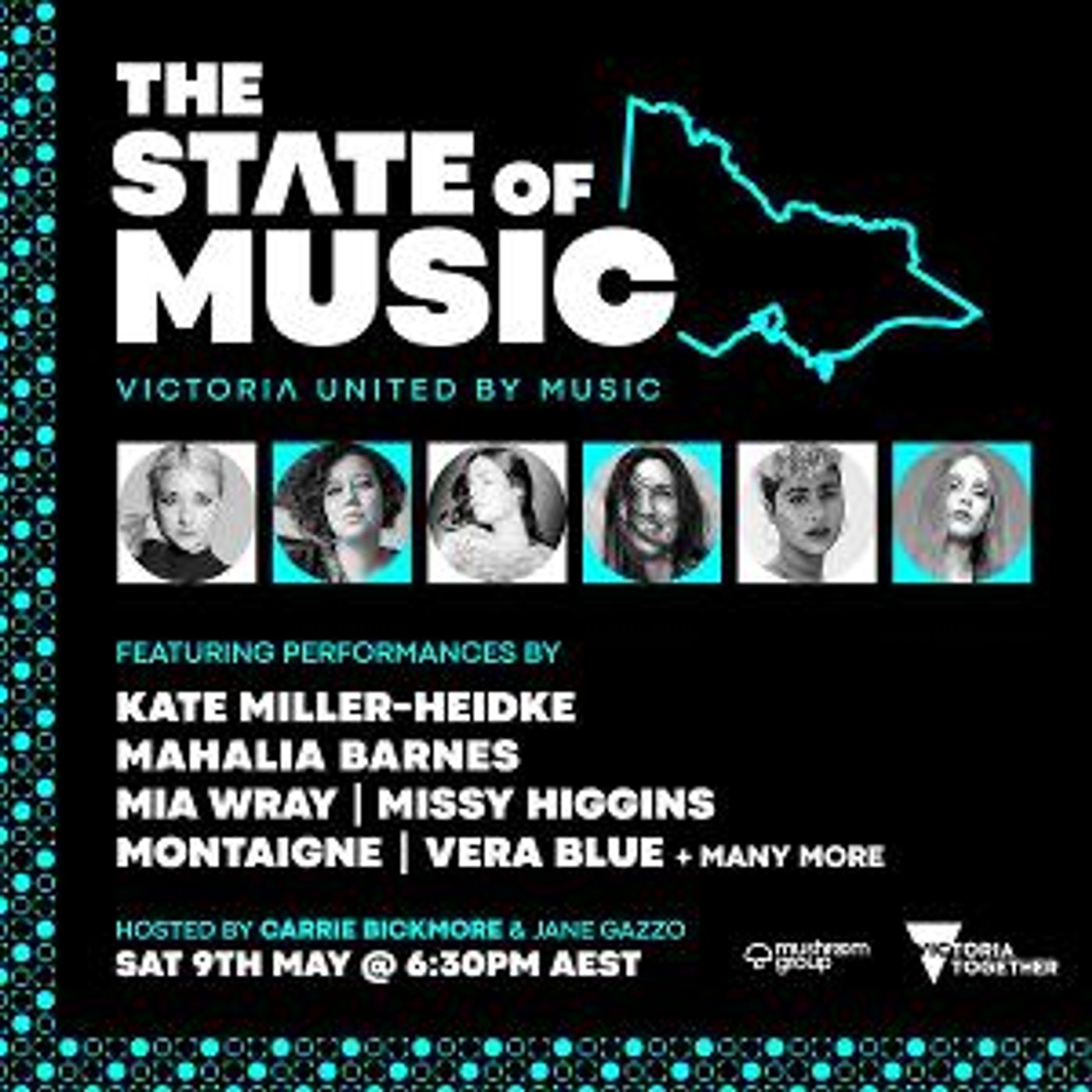 Tune Into THE STATE OF MUSIC This Saturday  Image