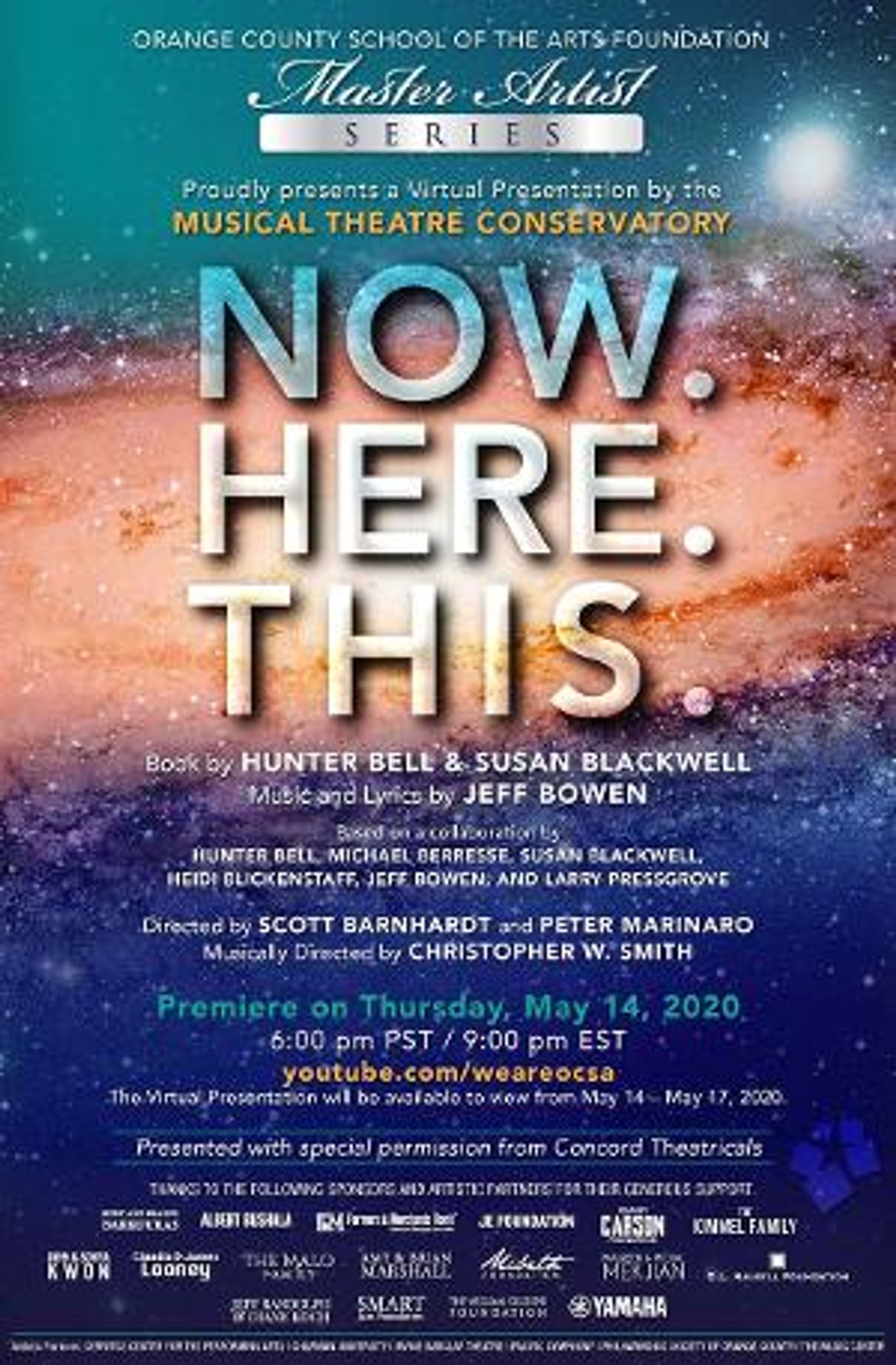 OCSA Virtual Full-Length High School Musical To Premiere May 14  Image