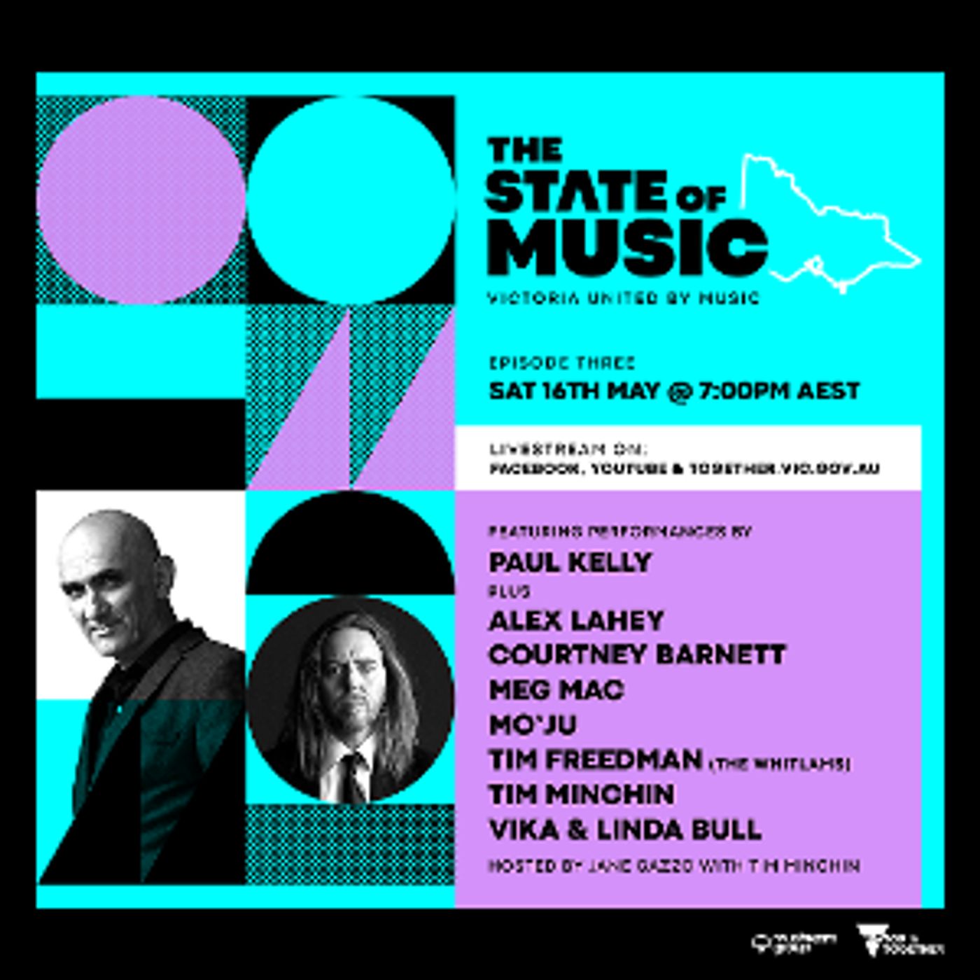 Paul Kelly + Friends Come Together For A Very Special Episode of THE STATE OF MUSIC  Image