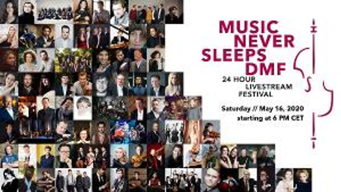 Schedule Announced For Tomorrow's MUSIC NEVER SLEEPS Dresden Music Festival 24-Hour Livestream  Image
