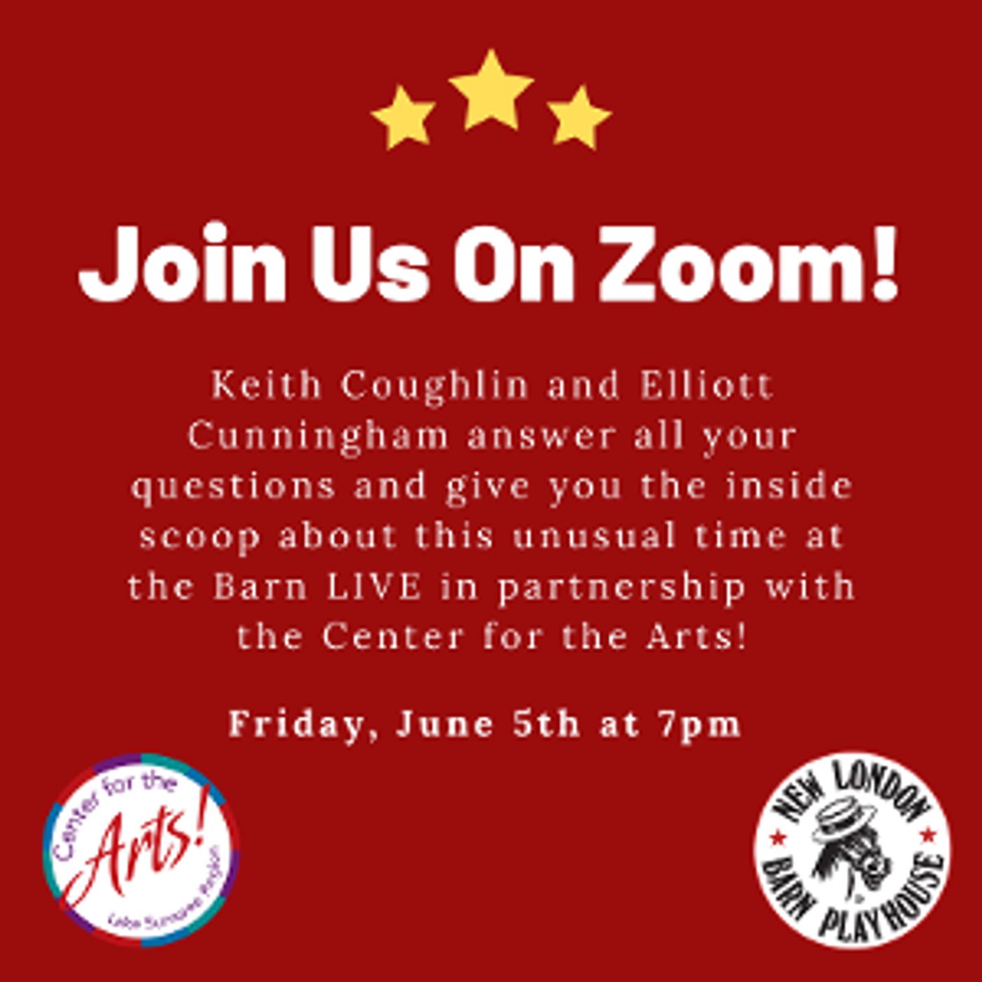 New London Barn Playhouse Announces Event With Center For The Arts  Image