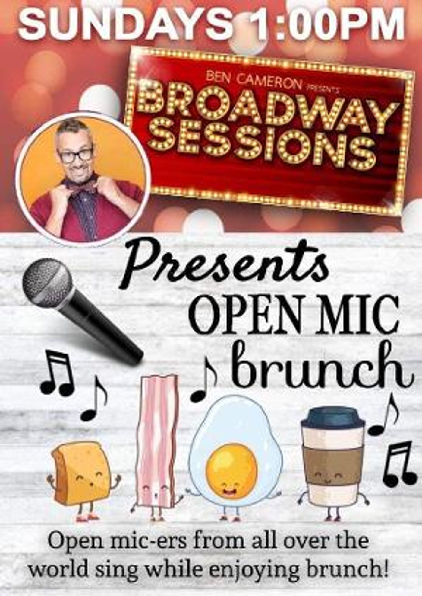 Broadway Sessions Debuts its Open Mic Brunch  Image