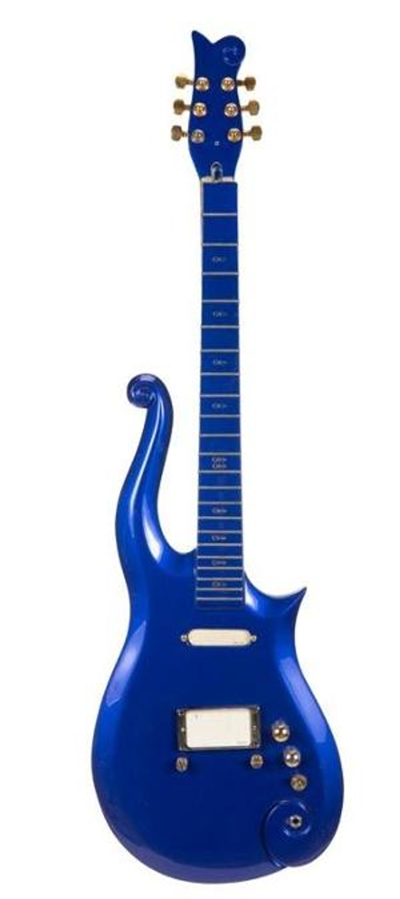 Prince's Cloud 2 Guitar Sold For $563,500 At Julien's Auctions 'Music Icons'  Image