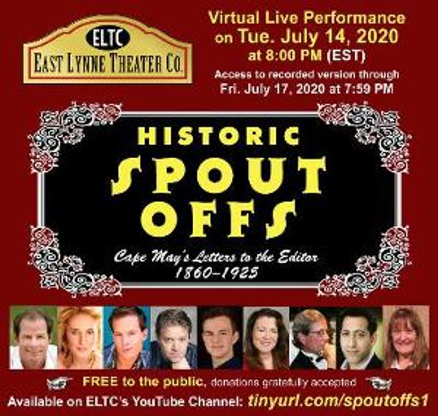 East Lynne Theater Company Presents A Piece Of Cape May History, Virtually  Image