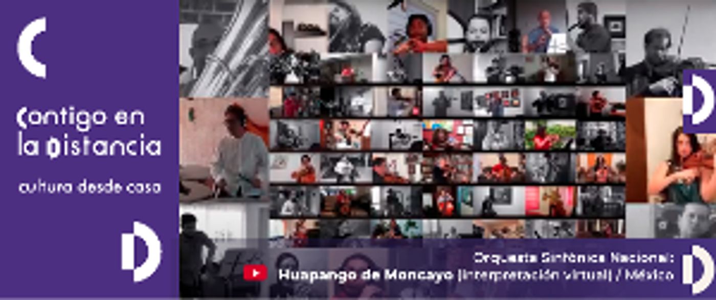 La Orquesta Sinfónica Nacional Interpreta El Huapango De Moncayo En La Plataforma Contigo En La Distancia  Image