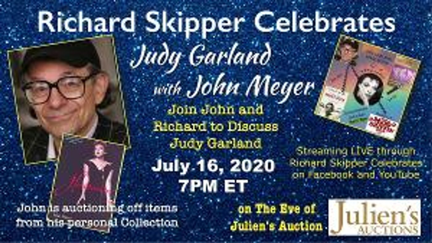 Richard Skipper Celebrates Judy Garland With John Meyer  Image