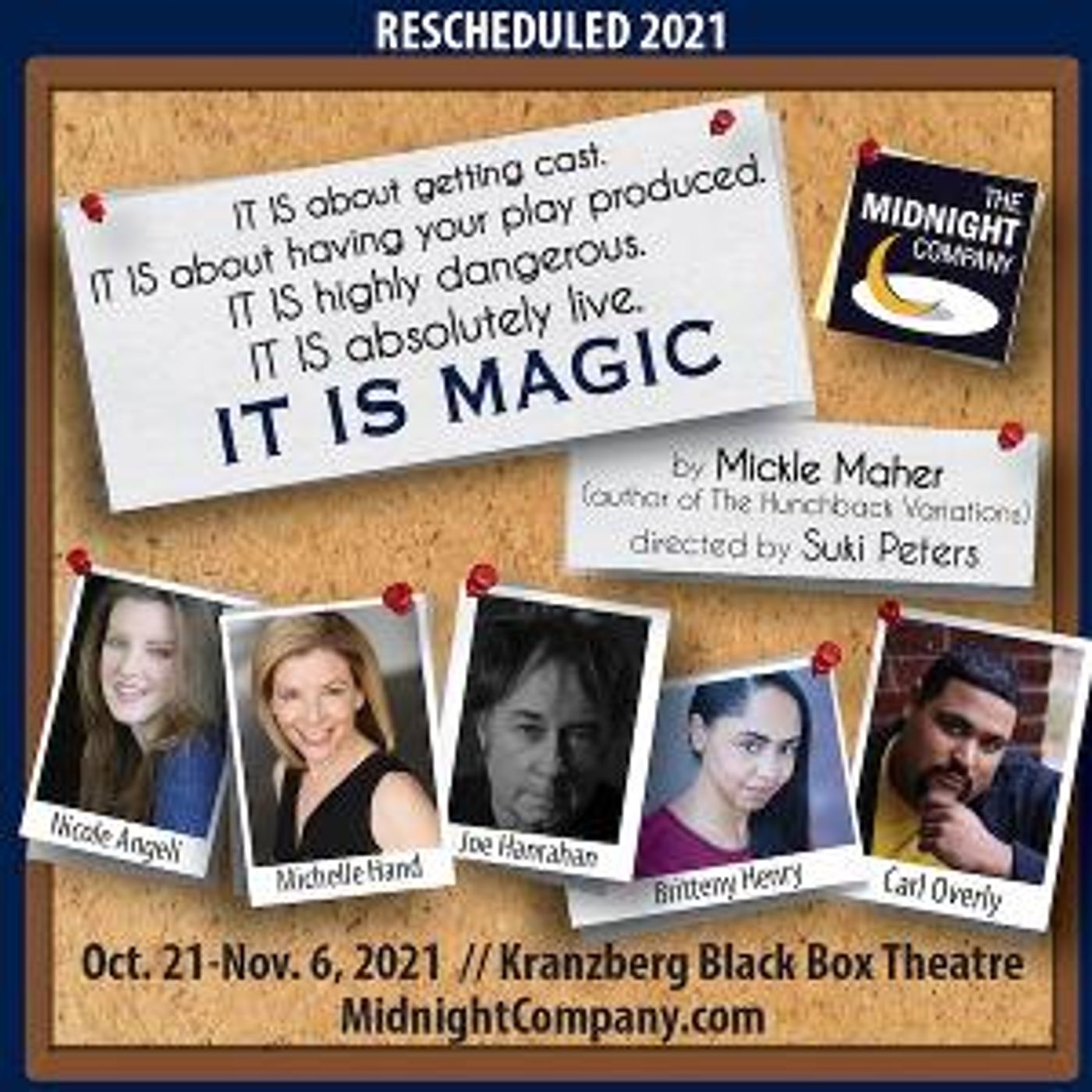 Midnight Company Reschedules Two Plays To 2021  Image