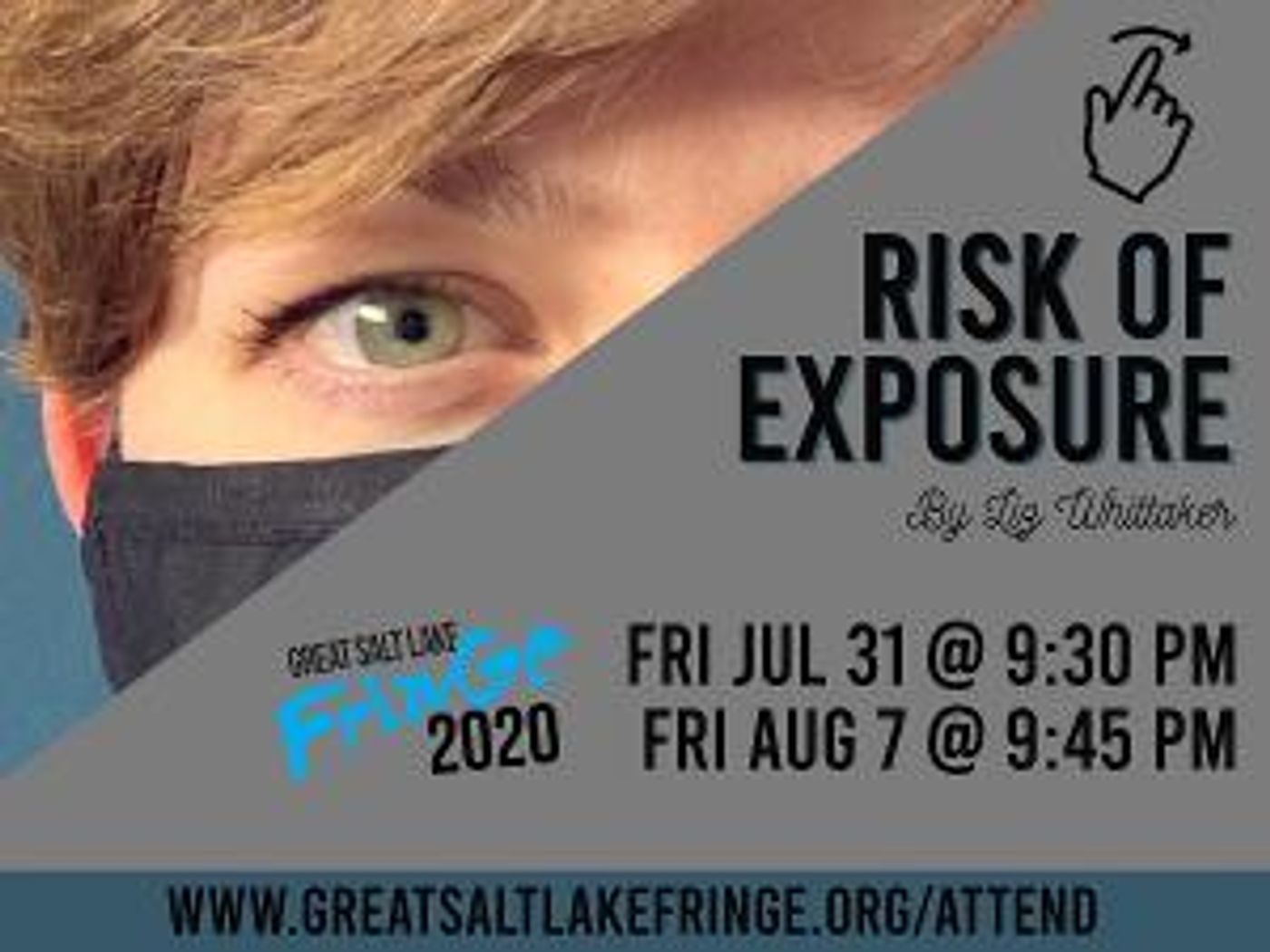 RISK OF EXPOSURE Comes to The Great Salt Lake Fringe Festival  Image