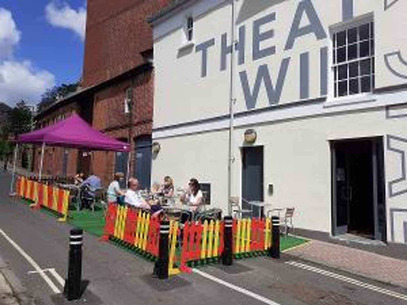Cafe Bar At Theatre Royal Winchester Signs Up To Eat Out To Help Out Scheme  Image