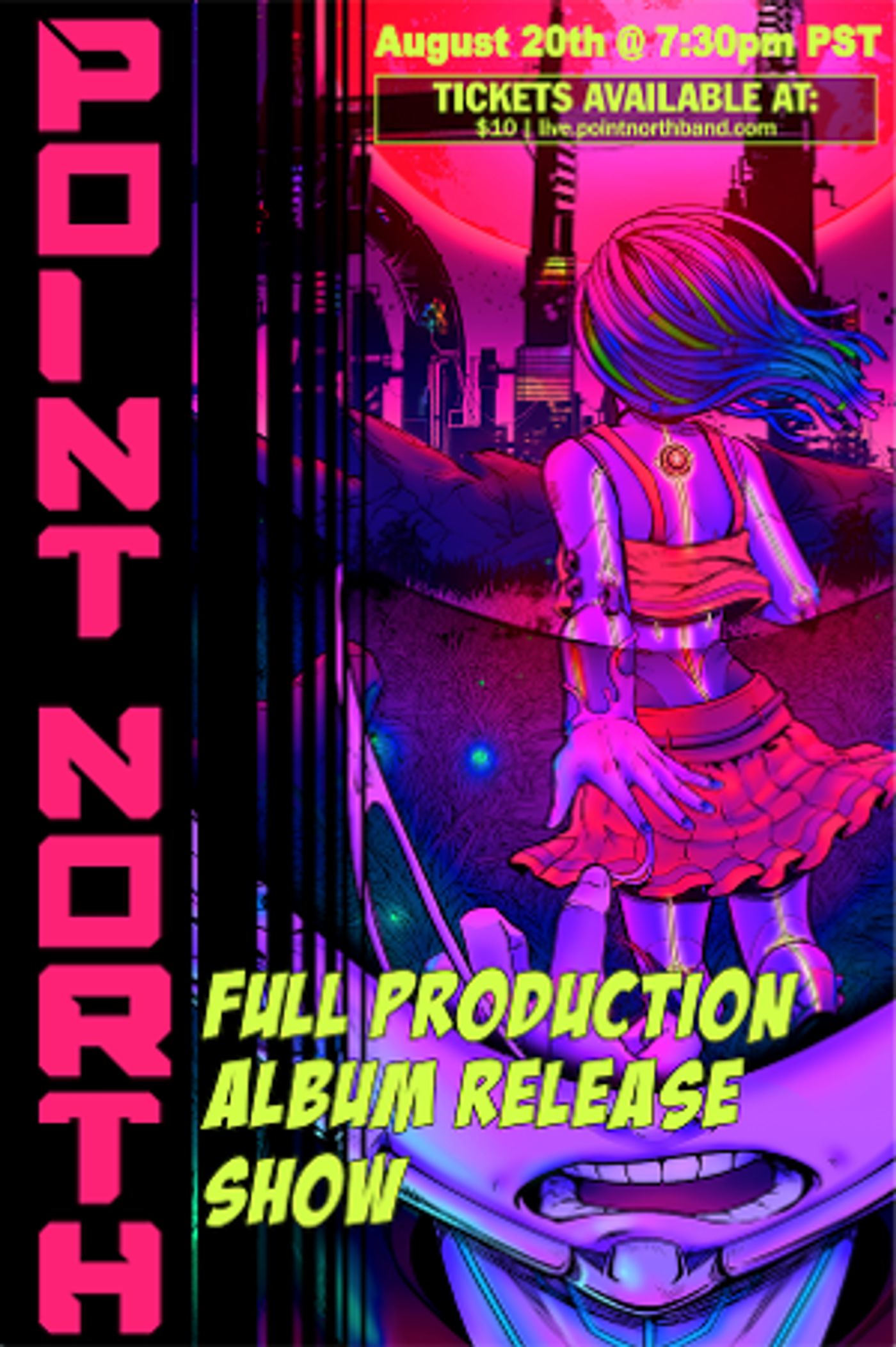 Point North Announce 'Brand New Vision' Album Release Show Livestream  Image