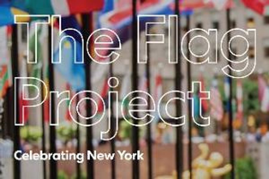 The Flag Project, Public Art Installation, Opens At Rockefeller Center Image