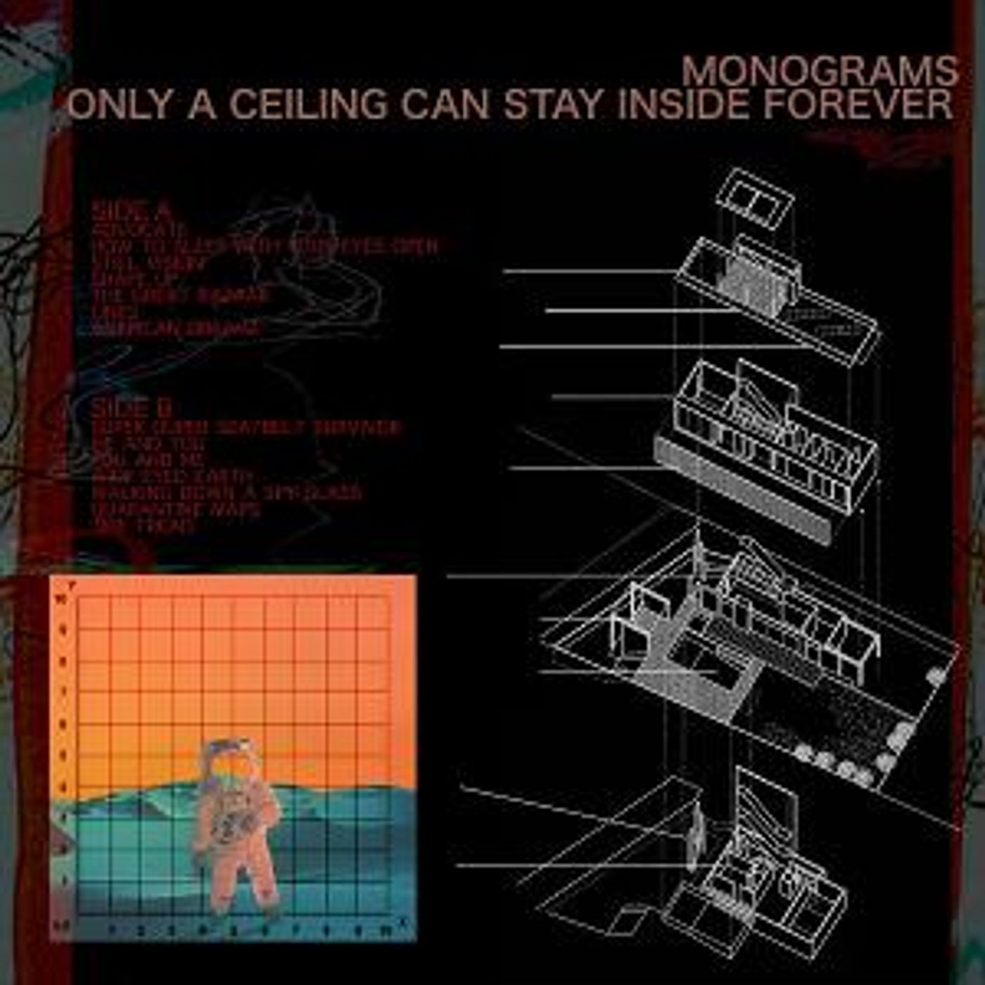 Monograms Share New Album 'Only A Ceiling Can Stay Inside Forever' Out Now  Image