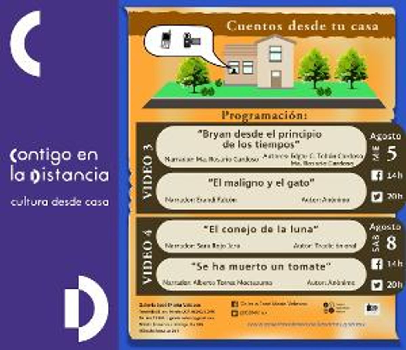 Narradoras Y Narradores Orales Visibilizan Su Experiencia En El Ciclo Cuentos Desde Tu Casa  Image