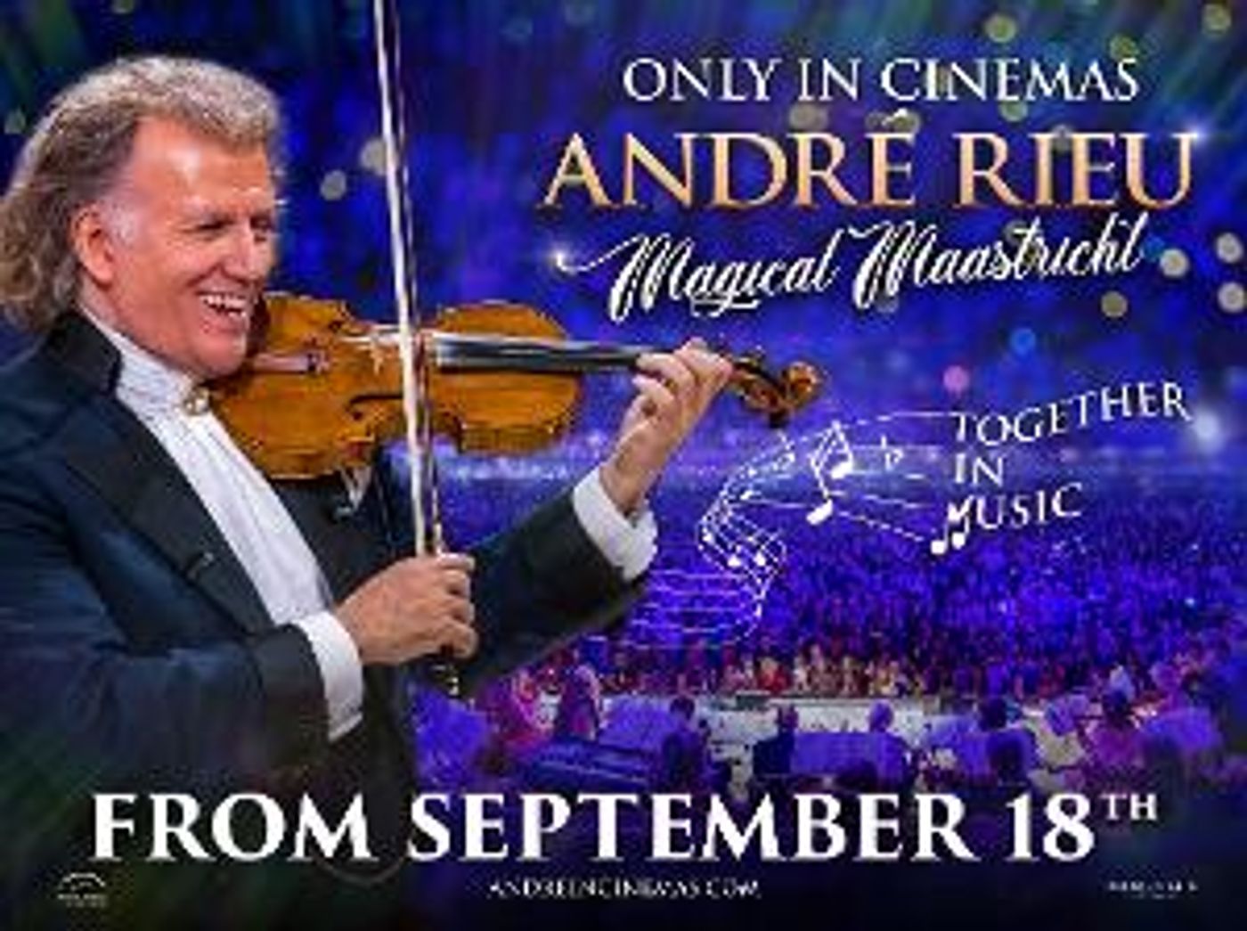 André Rieu in MAGICAL MAASTRICHT - TOGETHER IN MUSIC Comes to Cinemas This Year  Image