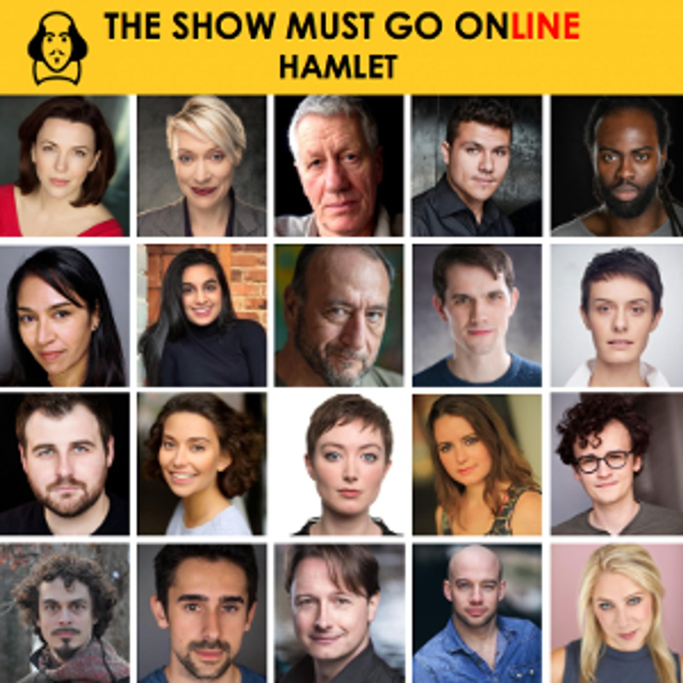 The Show Must Go Online Announce Full Cast For Livestreamed Reading Of HAMLET  Image