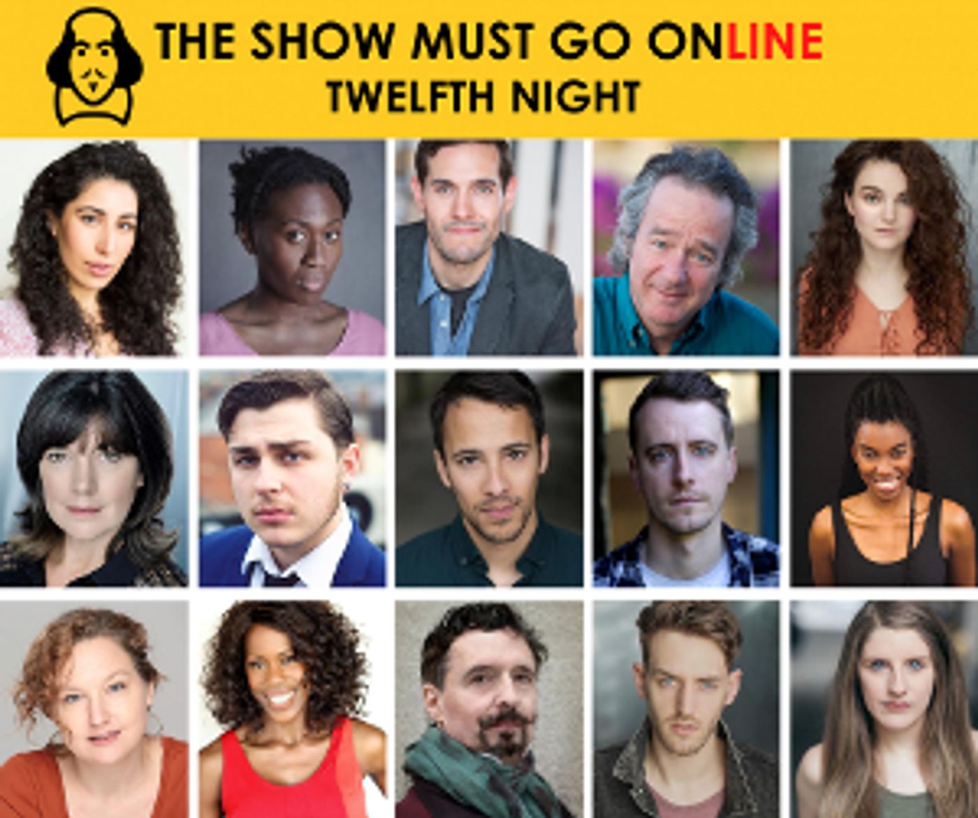 The Show Must Go Online Announces Full Cast For TWELFTH NIGHT  Image