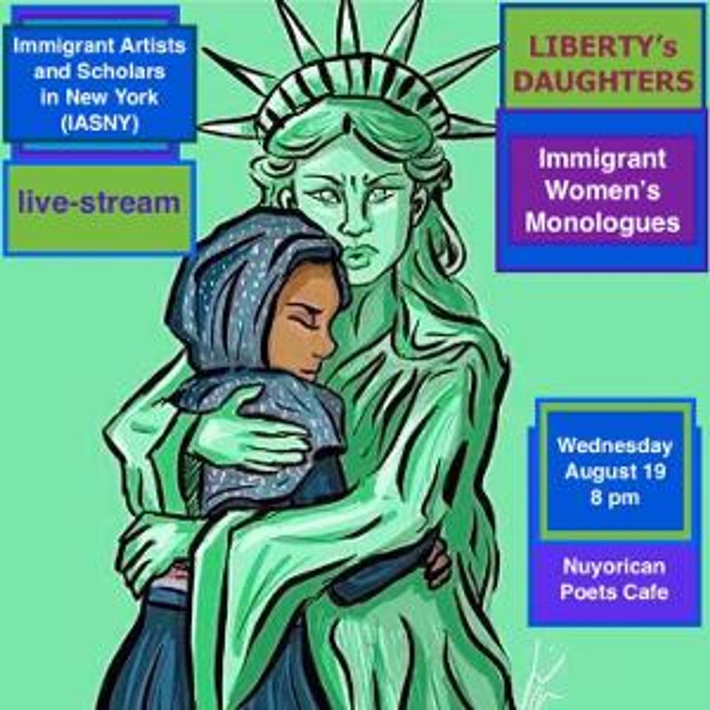 IASNY Presents An Evening Of Immigrant Women's Monologues  at Nuyorican Poets Café  Image