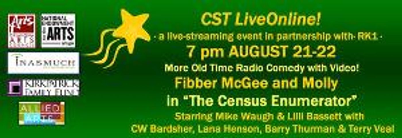 CST LiveOnline! Presents FIBBER MCGEE AND MOLLY  Image