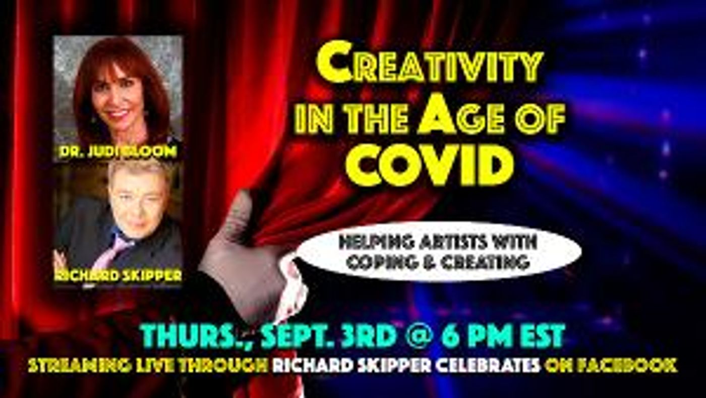 Richard Skipper and Dr. Judi Bloom in STAGE BLIGHT: THEATER IN THE AGE OF COVID  Premiers Tomorrow  Image