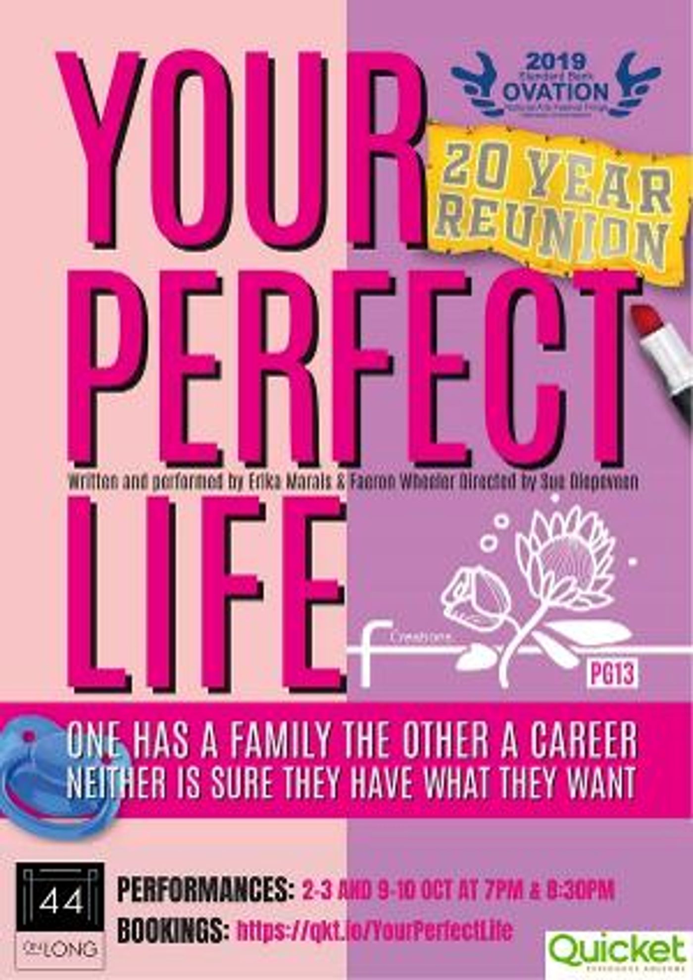 YOUR PERFECT LIFE Comes to 44 on Long  Image