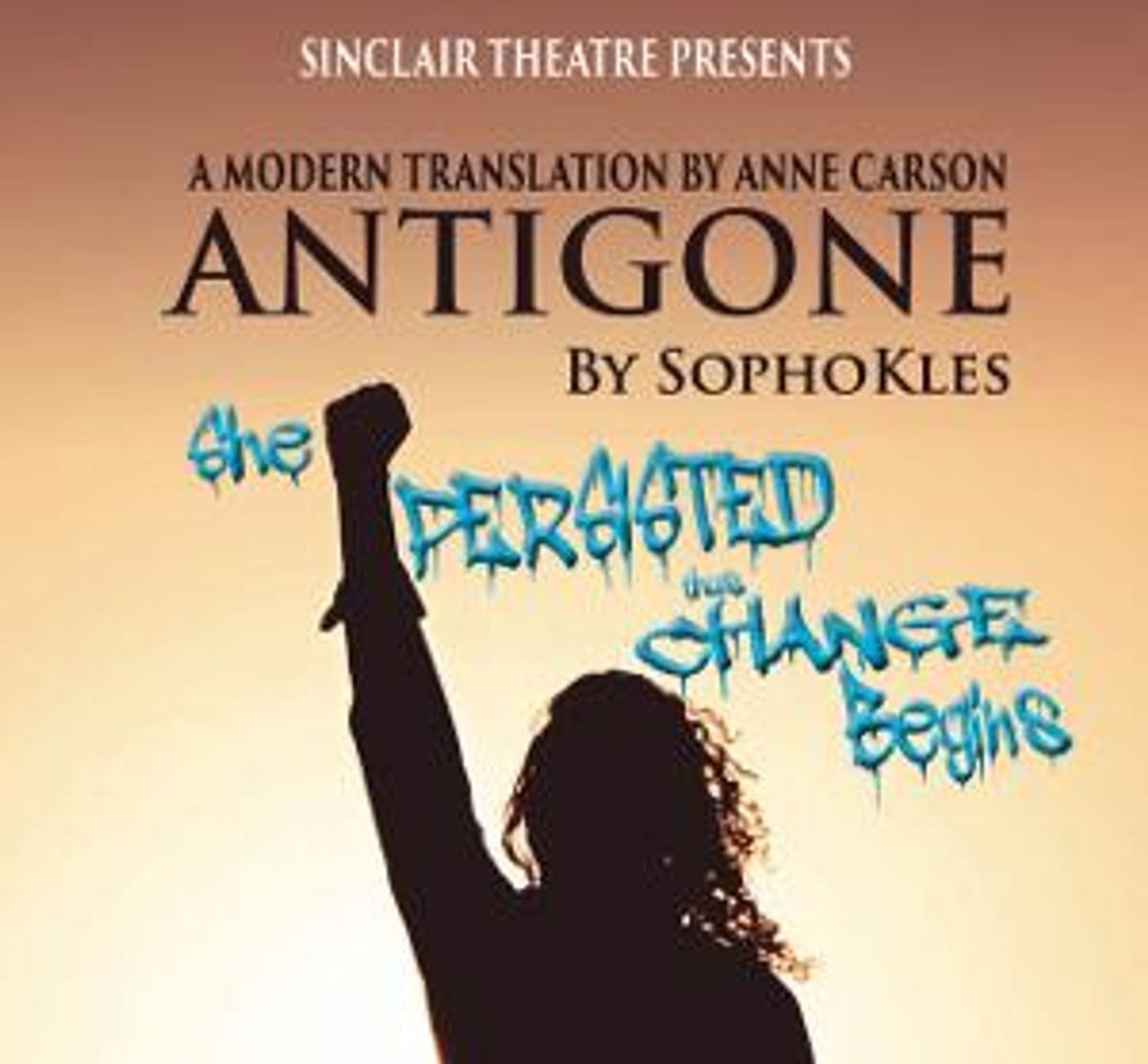 Sinclair Theatre Presents ANTIGONE  Image