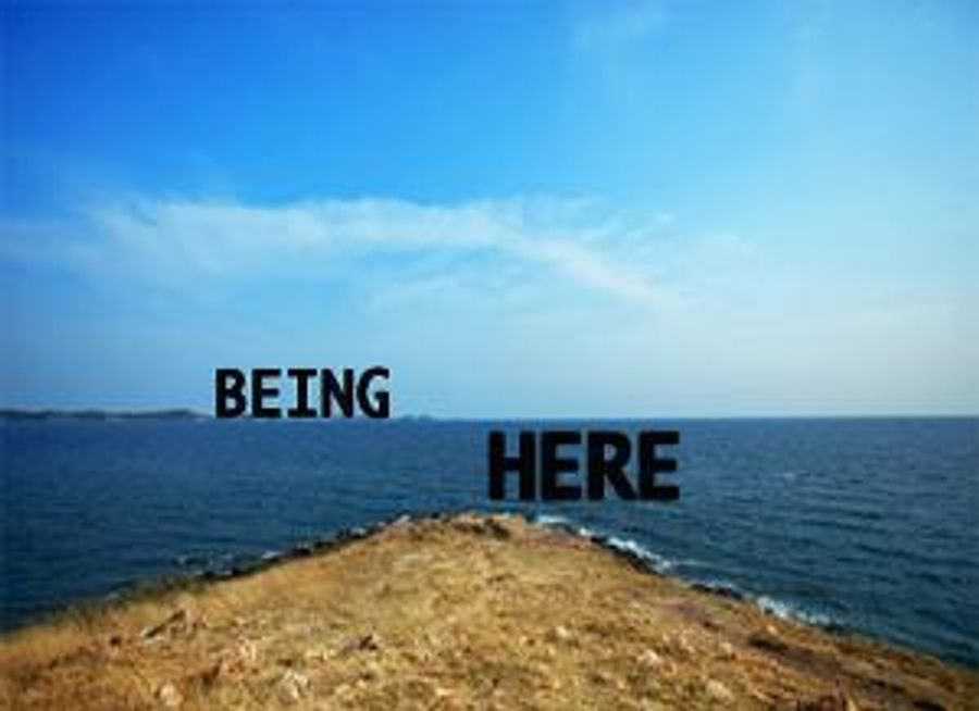 The Betsy Stage Presents BEING HERE Image