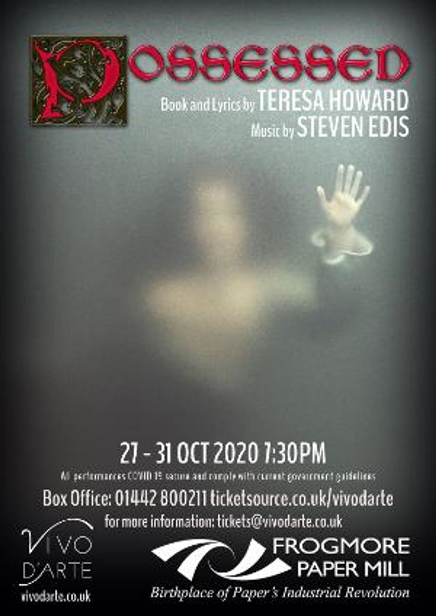 New British Musical POSSESSED Will Be Staged At The World's Oldest Mechanised Papermill  Image