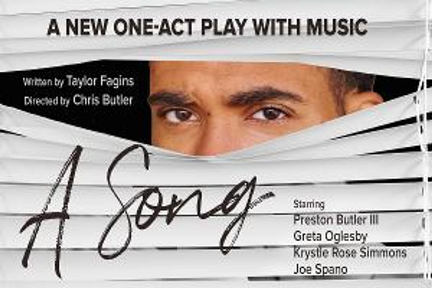 Rubicon Theatre Presents World Premiere One Act A SONG  Image